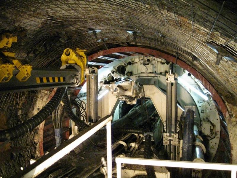 Tunnel excavation with TBM