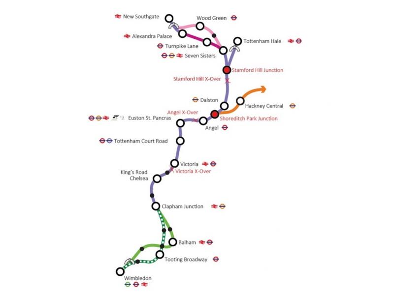 Proposed route according to public consultation autumn 2015