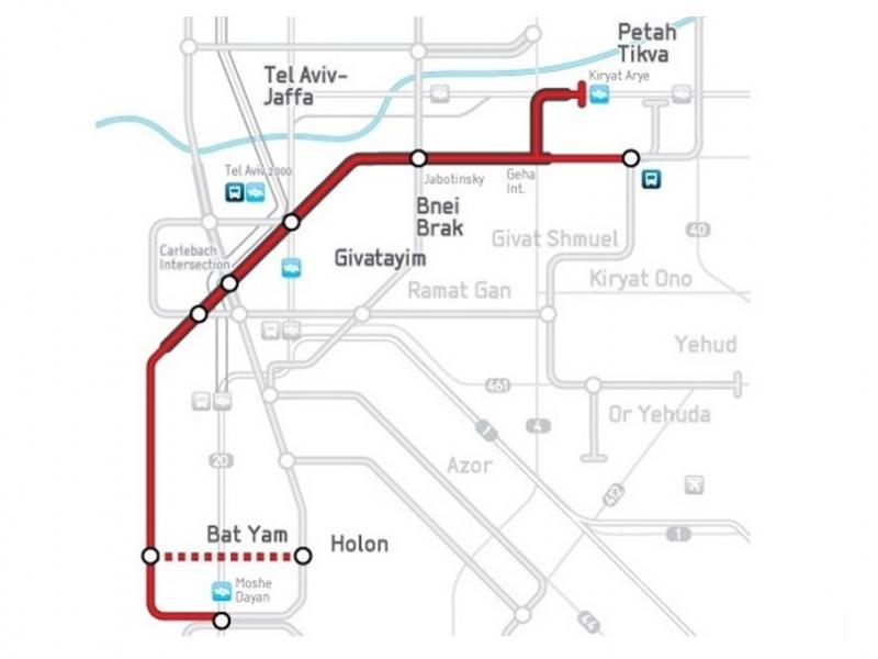 The Red Line Route Map