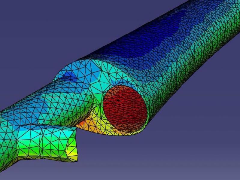 Numerical Analysis of Bifurcation Chamber