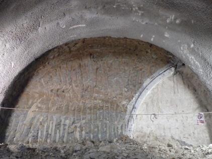 Platform Tunnel West - RTE2 excavation - TBM Turn and Bury