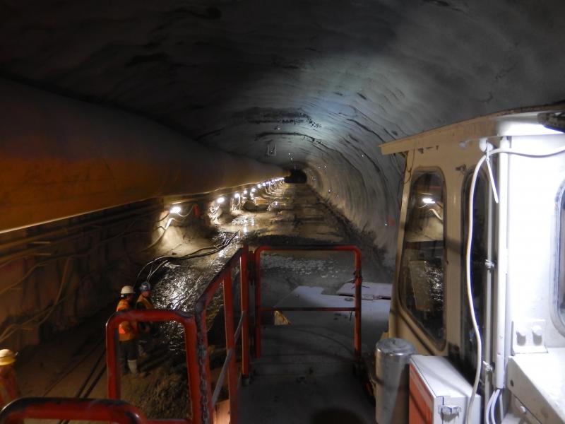 Figure 1 - West Portal Running Tunnel